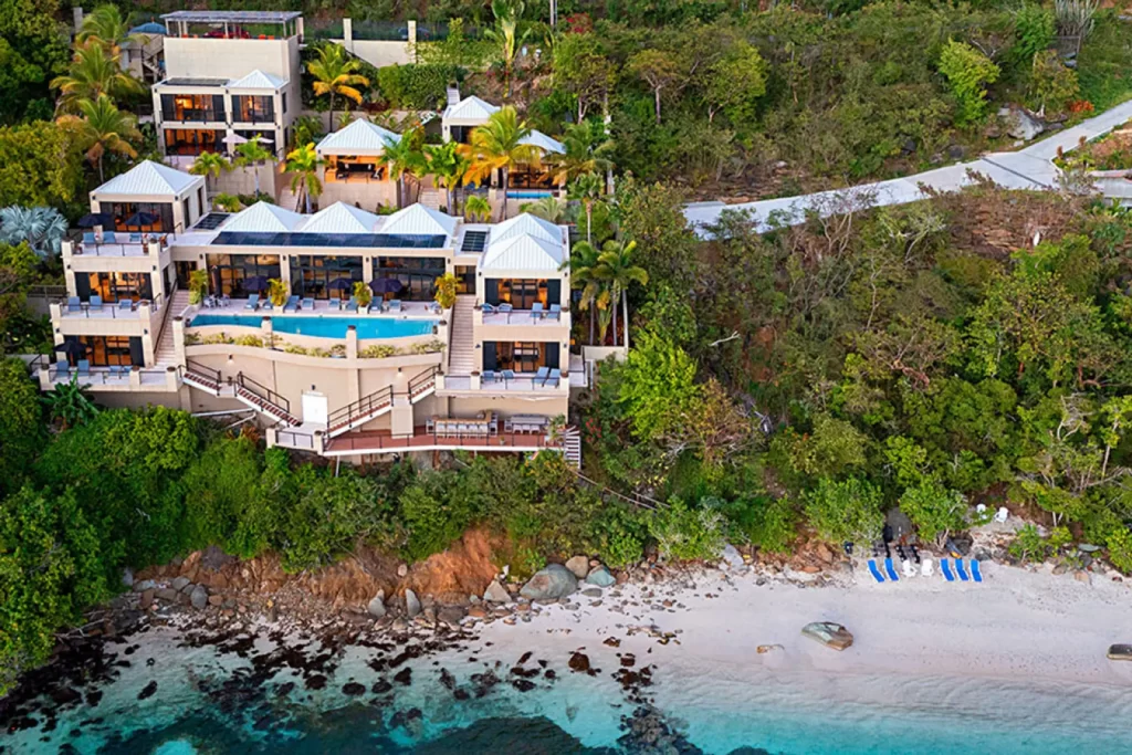 Prestige Luxury Villas home on waterfront beach for the perfect all-inclusive vacation in St. Thomas